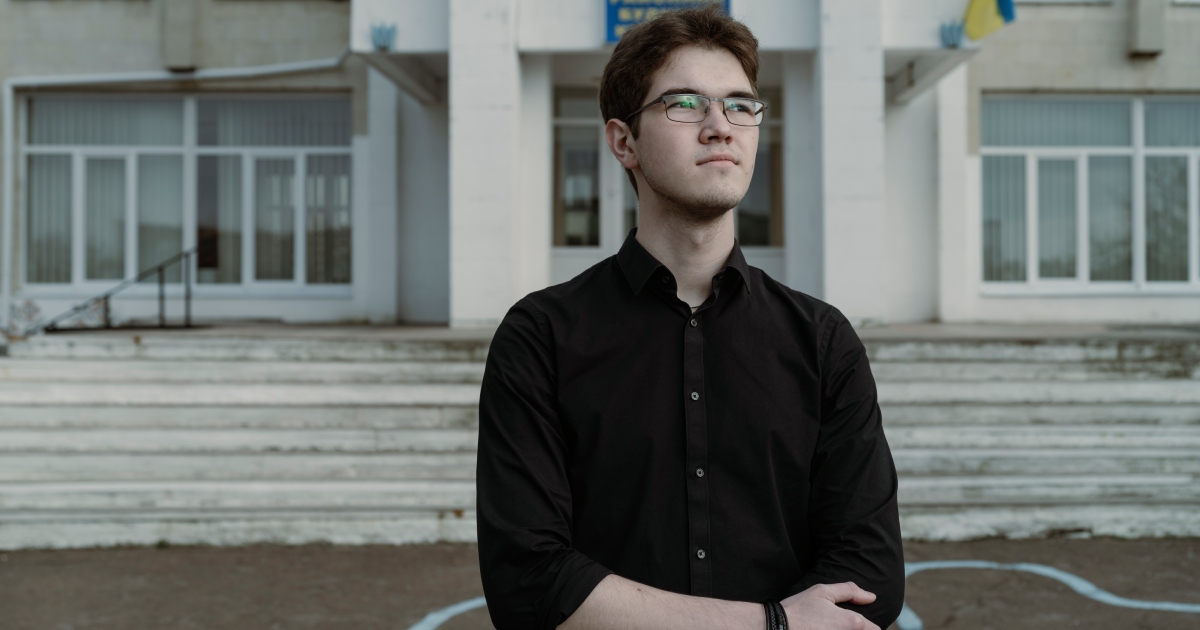“I see my mission as helping people.”  The story of a teenager from Chernihiv region who helped people during and after the occupation