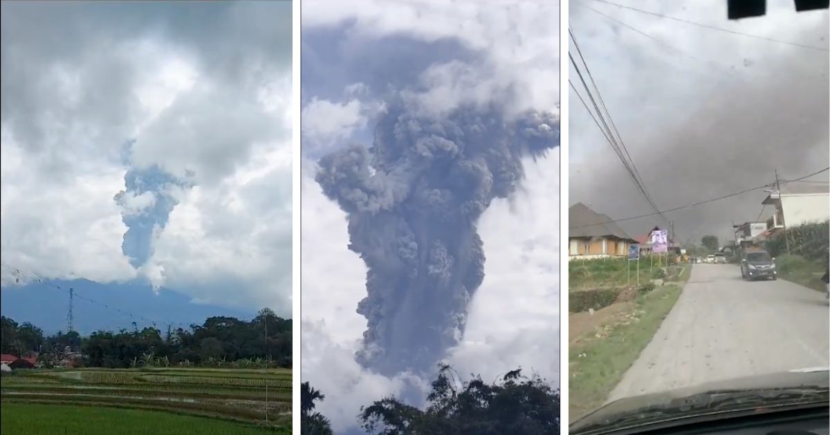 In Indonesia, the eruption of the Marapi volcano began: a column of smoke rose to three kilometers