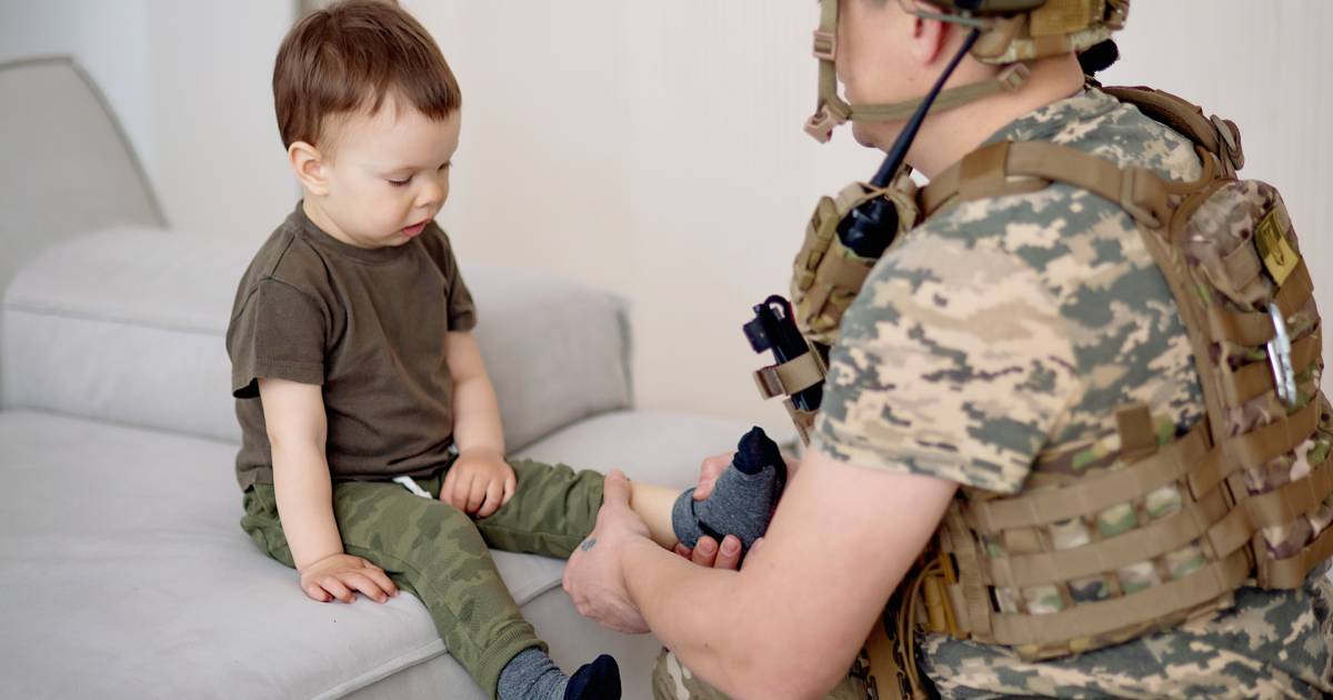 A target for the enemy?  Why children should not be dressed in military uniform