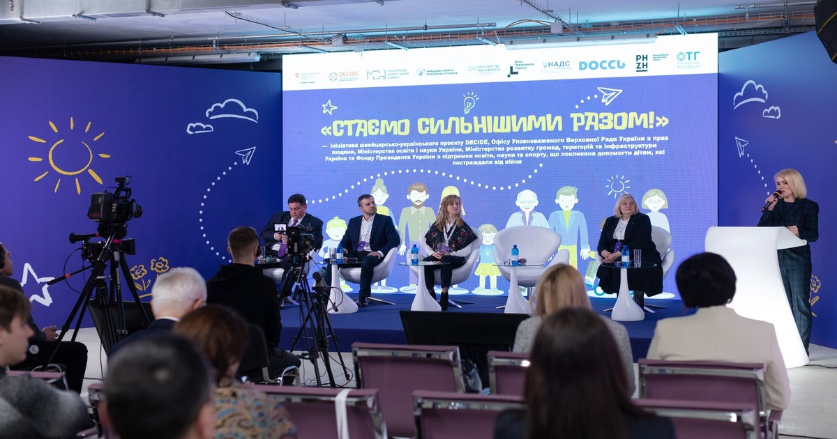 In Ukraine, a project to help children affected by the war was launched