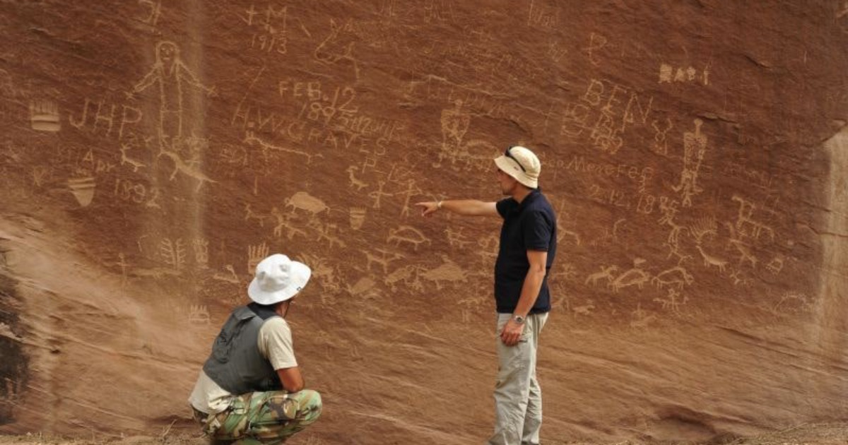 Archaeologists from Poland discovered unknown petroglyphs of the III century on the border of the American states of Colorado and Utah