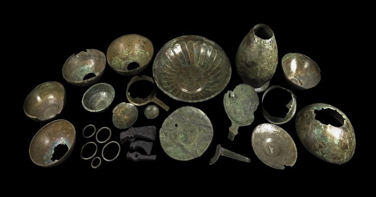 Archaeologists have studied unique dishes from the late Roman period found in England