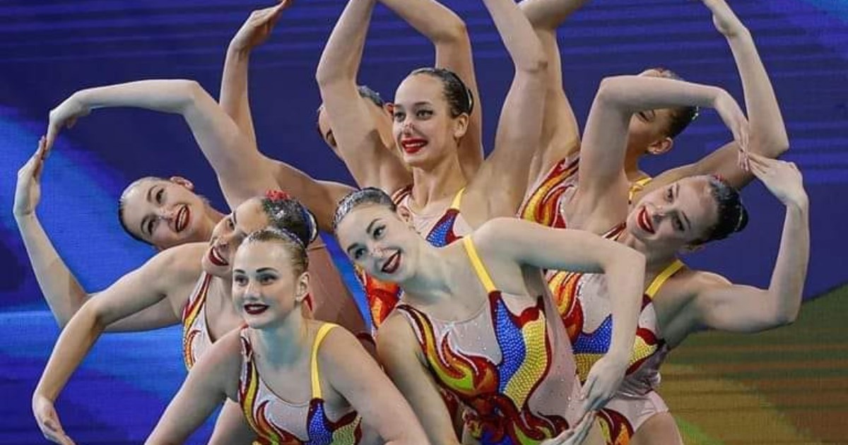 Ukrainian women won gold in the Superfinal of the Artistic Swimming World Cup