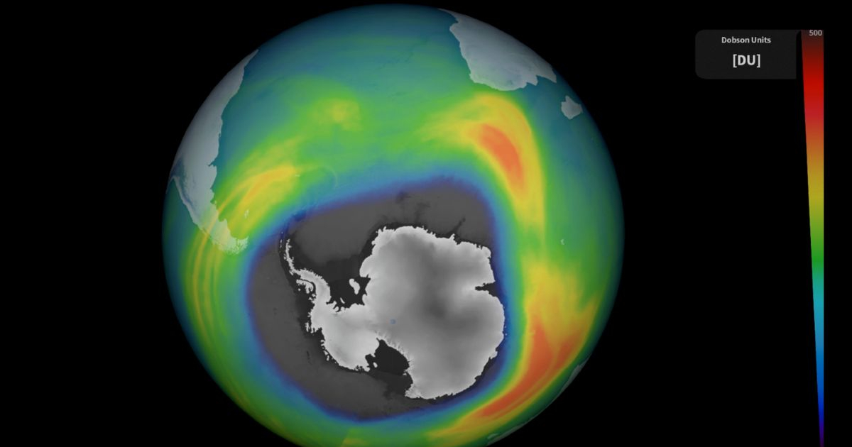 The size of the hole in the ozone layer over Antarctica is currently one of the largest in history
