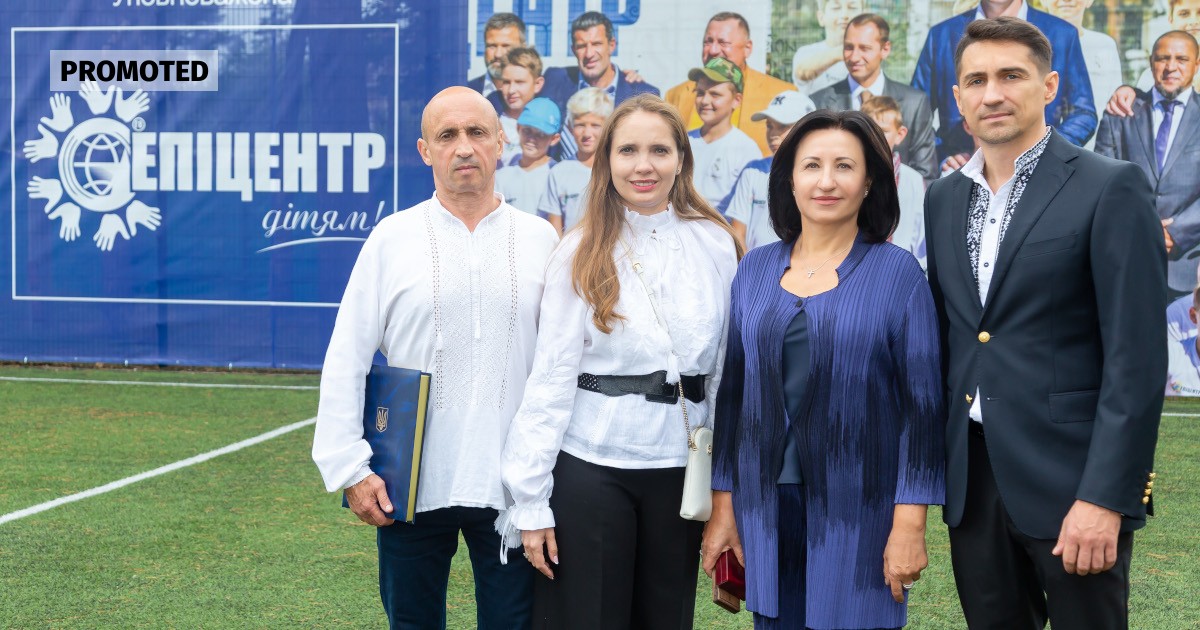 State-of-the-art fields and simulators: how “Epicentr” is restoring children’s sports in the Kyiv region