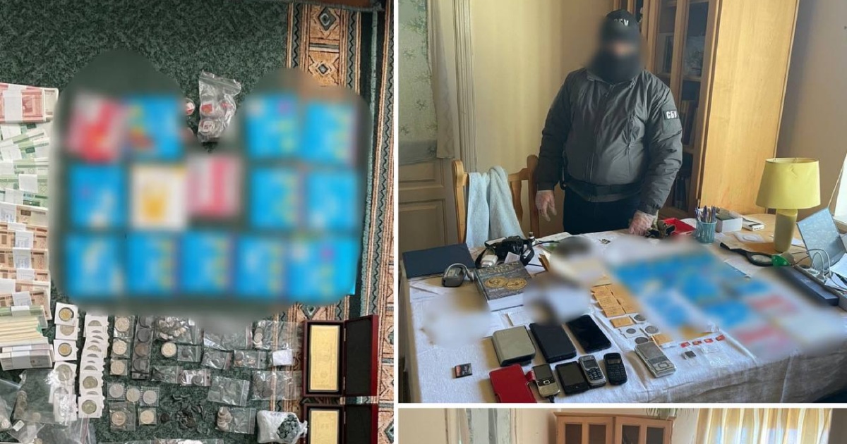 In the Kyiv region, the police exposed a couple for smuggling ancient coins.  PHOTO