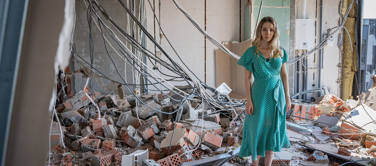 The story of a woman from Dnipro whose apartment was hit by a rocket