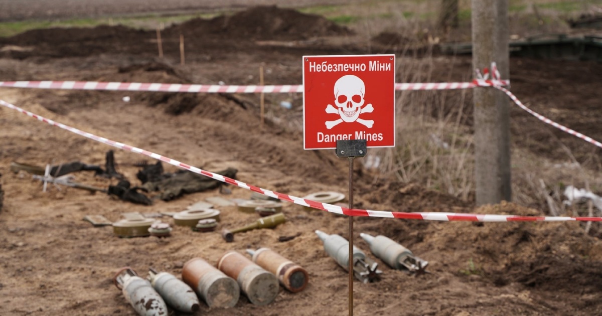 In Ukraine, more than 700 people were injured by Russian mines, 13 children died