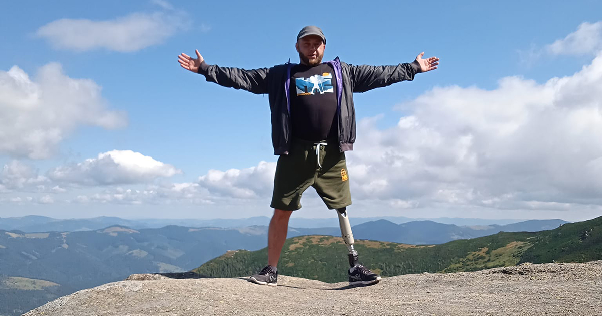 “If half a step back is only for dispersal”: the story of a prosthetic veteran who overcame the Black Mountain Range
