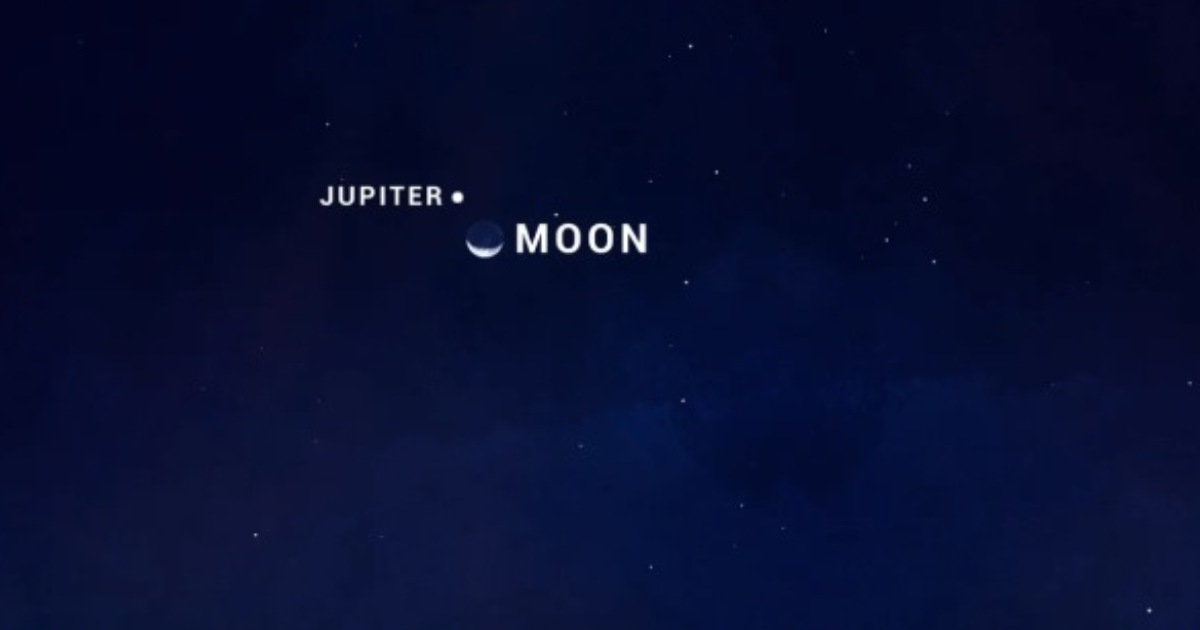 On Valentine’s Day, the Moon and Jupiter arrange a “date”: how it will be
