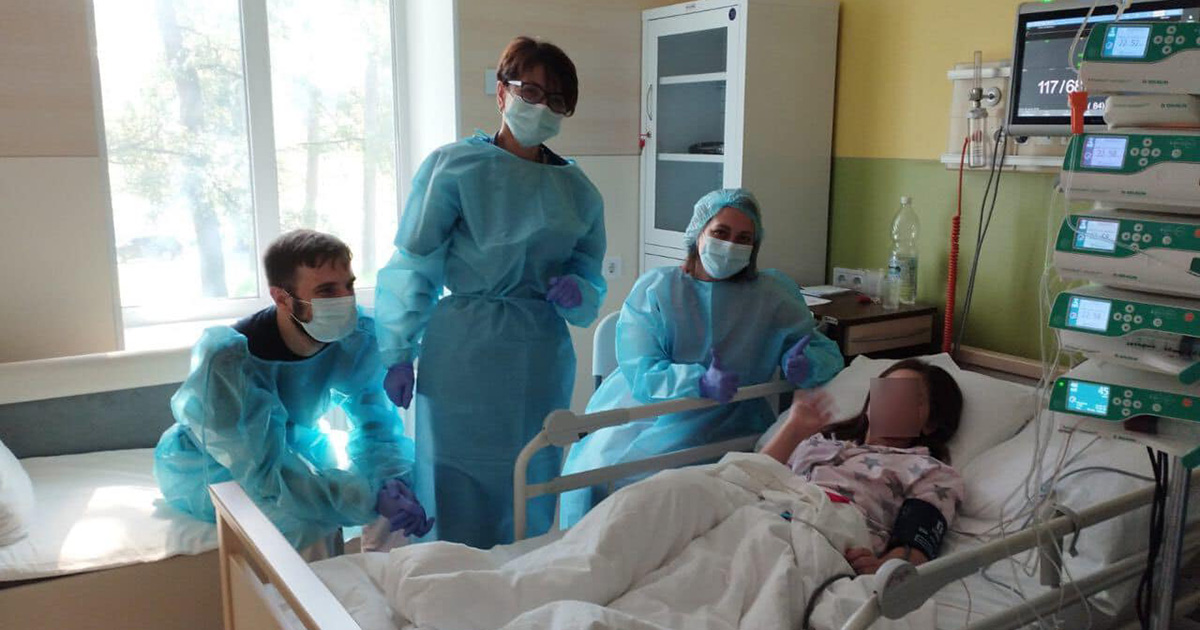 In Cherkasy, a bone marrow transplant from one child to another was performed for the first time
