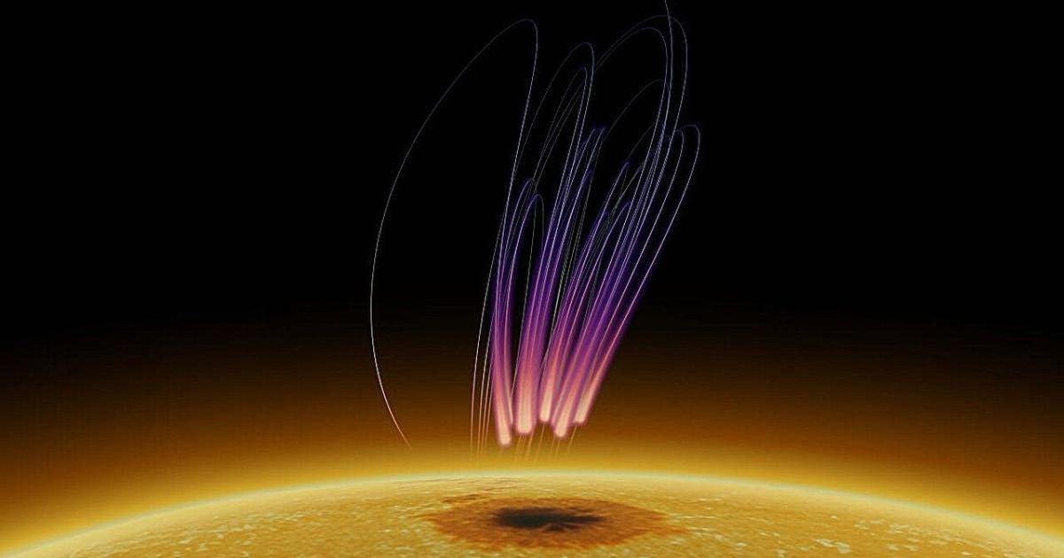 Similar to the aurora borealis: scientists have noticed unusual radiation in the Sun’s atmosphere