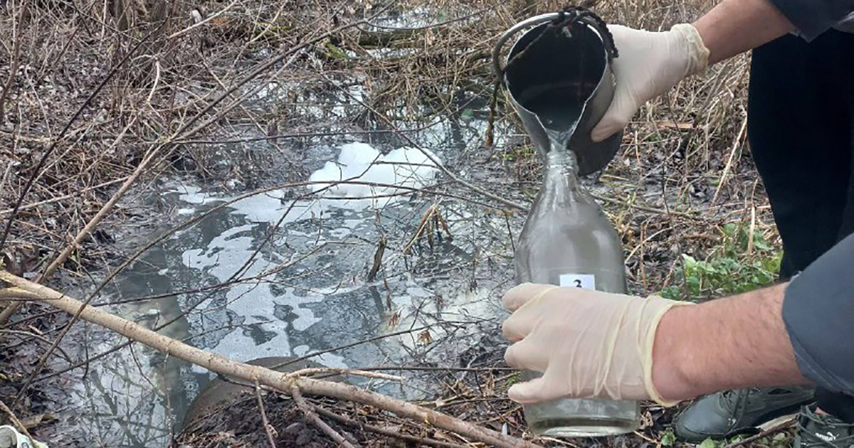 In Kyiv, Vodokanal dumped chemicals into the river – eco-inspection