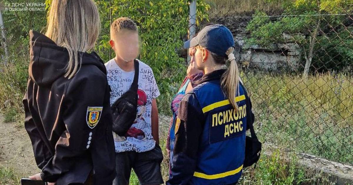 In Odesa, they found two boys who got lost in the catacombs