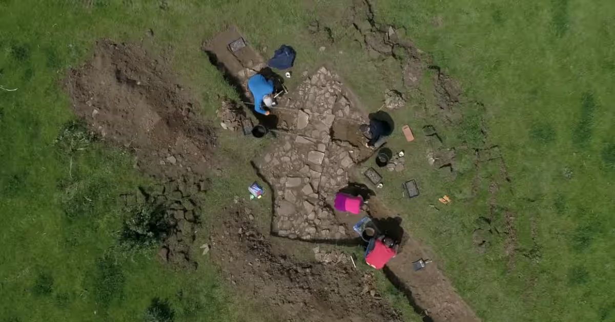British amateur archaeologists have found a lost Tudor palace in a country garden