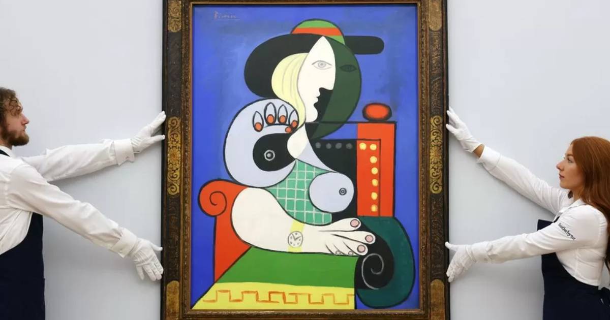 The Picasso painting was sold for almost 140 million dollars