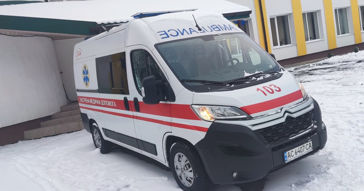 Twins of 500 grams each: in Volyn, a woman gave birth prematurely in an ambulance