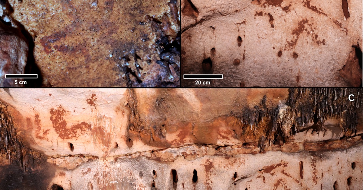 Deer, horses, tours: a hundred Neolithic rock paintings were found in Spain.  PHOTO