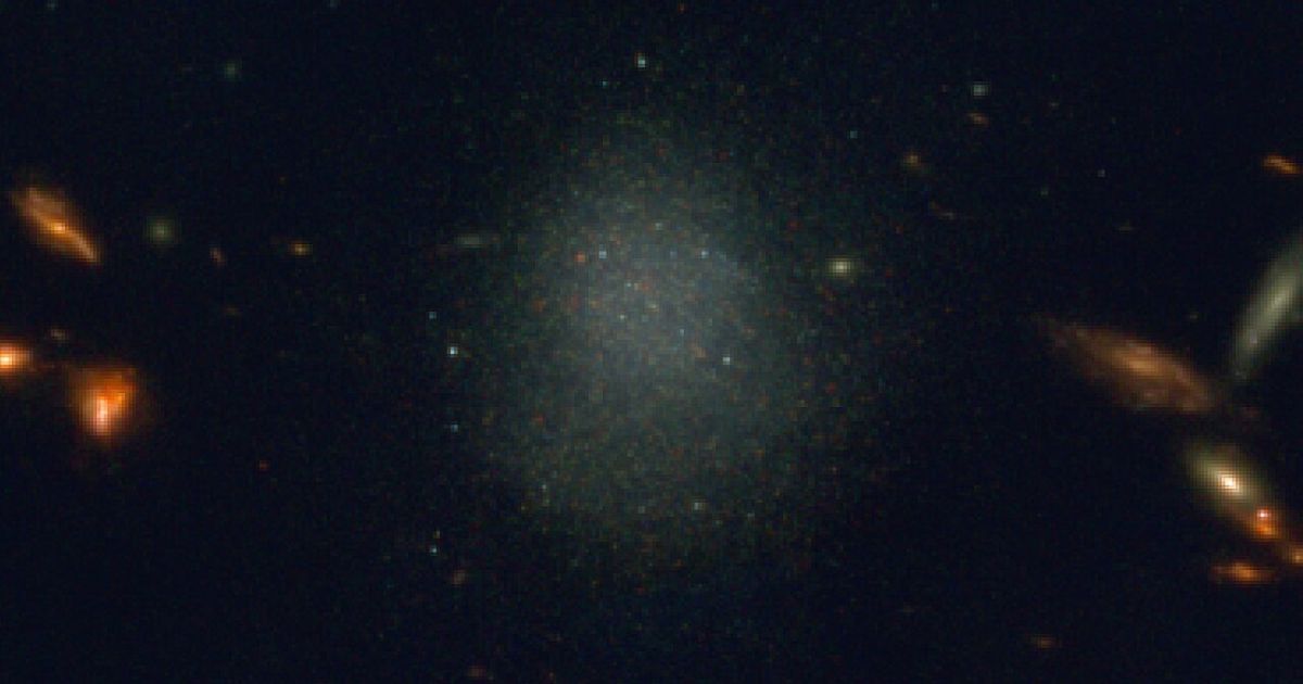 Changing perceptions: astronomers have discovered a previously unknown galaxy