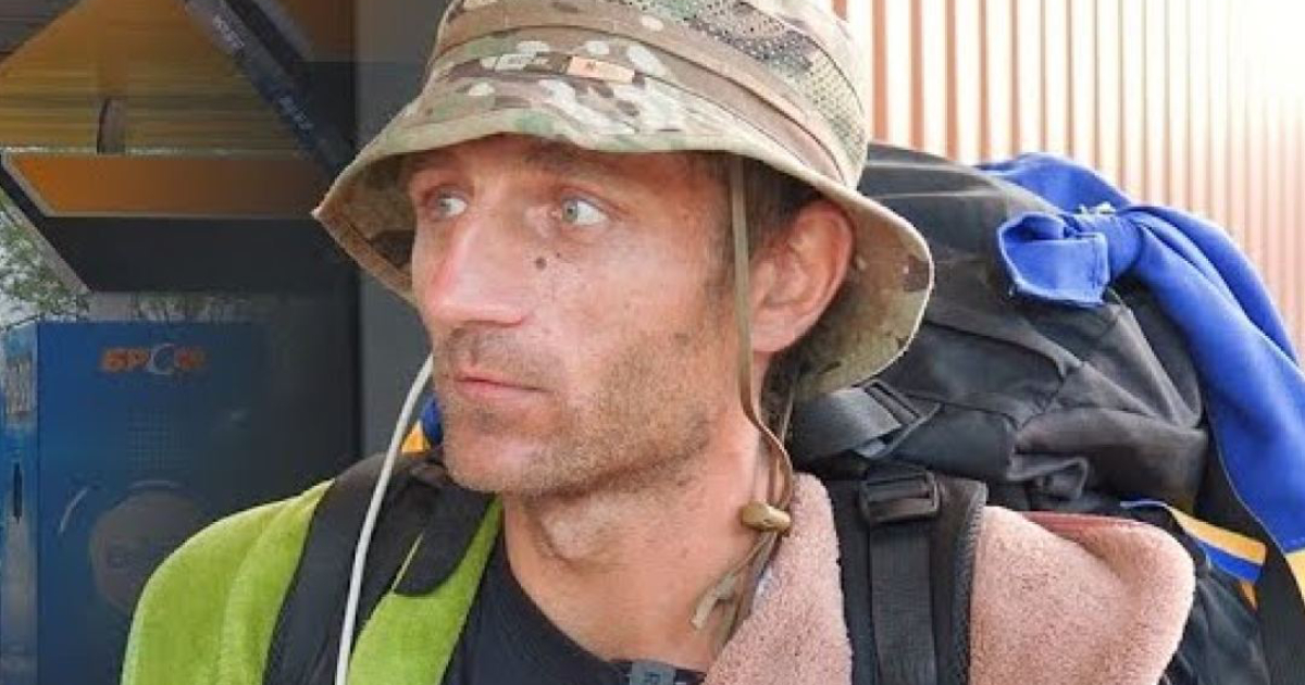 The veteran walked from Kyiv to Lviv to collect funds for wounded soldiers