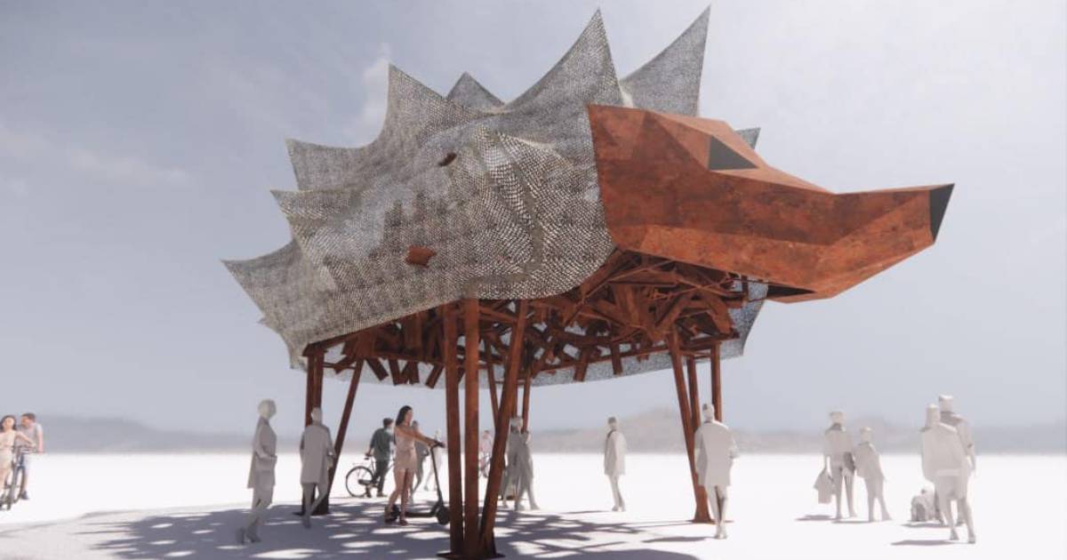 Burning Man 2023 – what will be the Ukrainian installation – photo