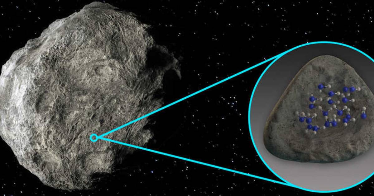 Water was discovered on the surface of asteroids for the first time