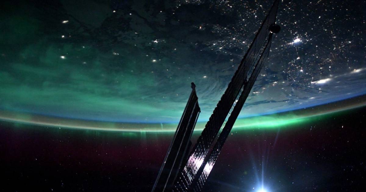 A NASA astronaut photographed the aurora borealis from space – photo