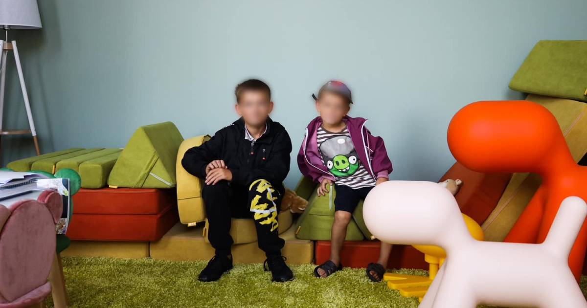 Two children from the temporarily occupied territory were returned to Ukraine.  PHOTO