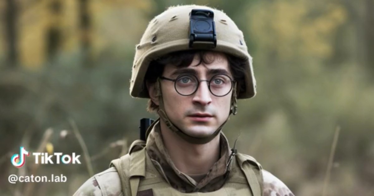Artificial intelligence showed the characters of Harry Potter in the service of the Armed Forces: the Ministry of Defense appreciated