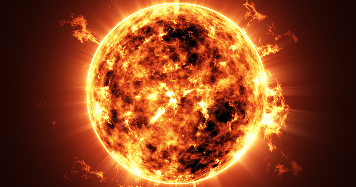 A powerful explosion occurred on the Sun – a “canyon of fire” was formed.  VIDEO