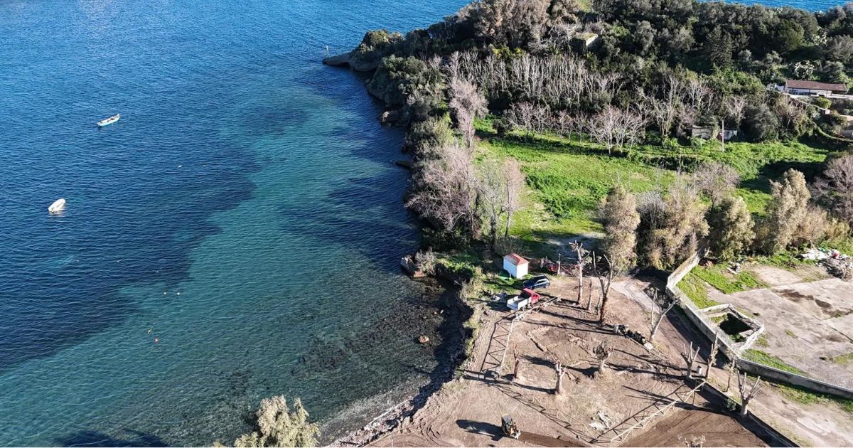 The ruins of the beach villa of Pliny the Elder were excavated near Naples – photo