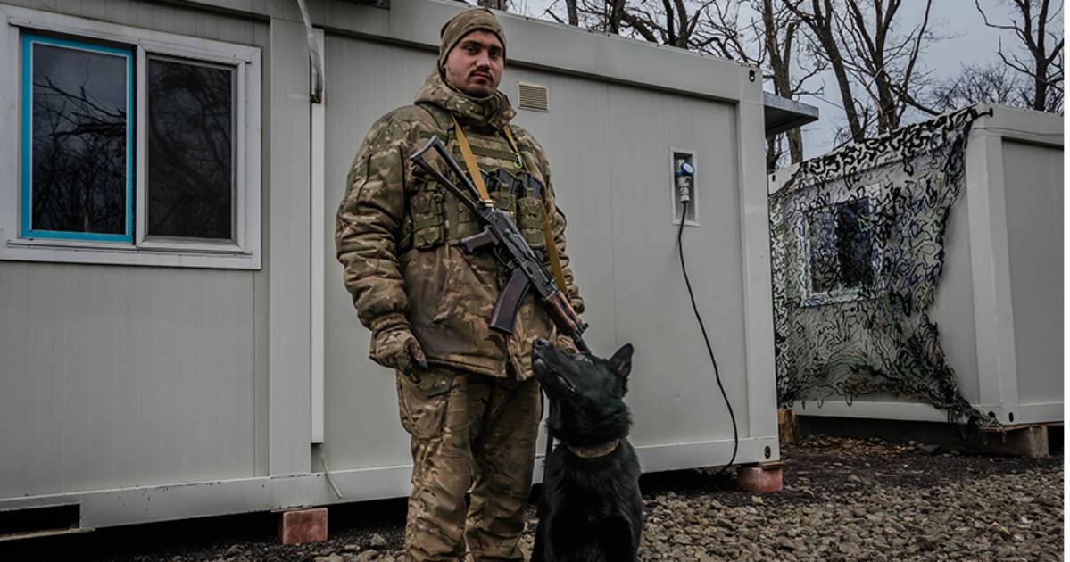 The story of a National Guard dog handler who rescued service dogs from Luhansk Region – photo
