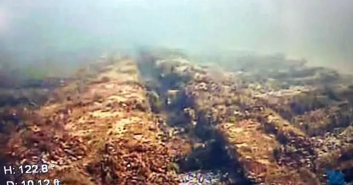 A ship that sank almost 150 years ago was discovered in the USA while fishing.  PHOTO