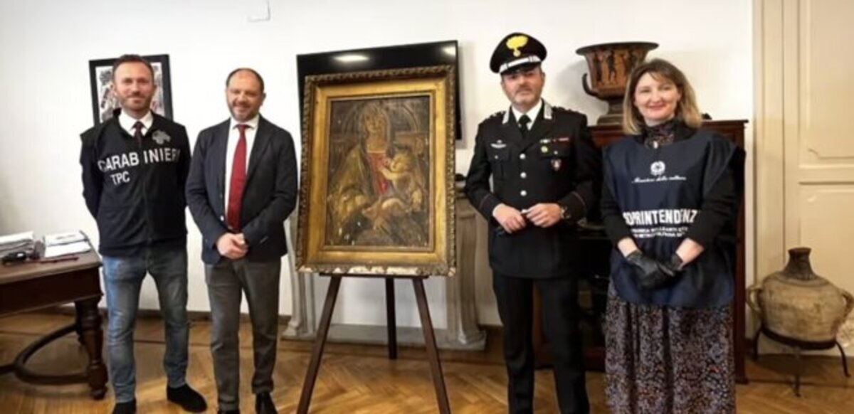 A Botticelli masterpiece worth 100 million euros, lost 50 years ago, was found in Naples