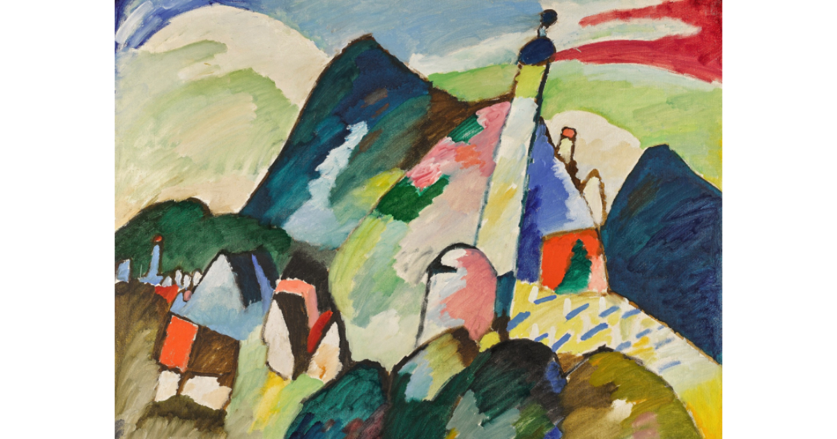 A painting by Wassily Kandinsky stolen by the Nazis was sold at auction for a record sum